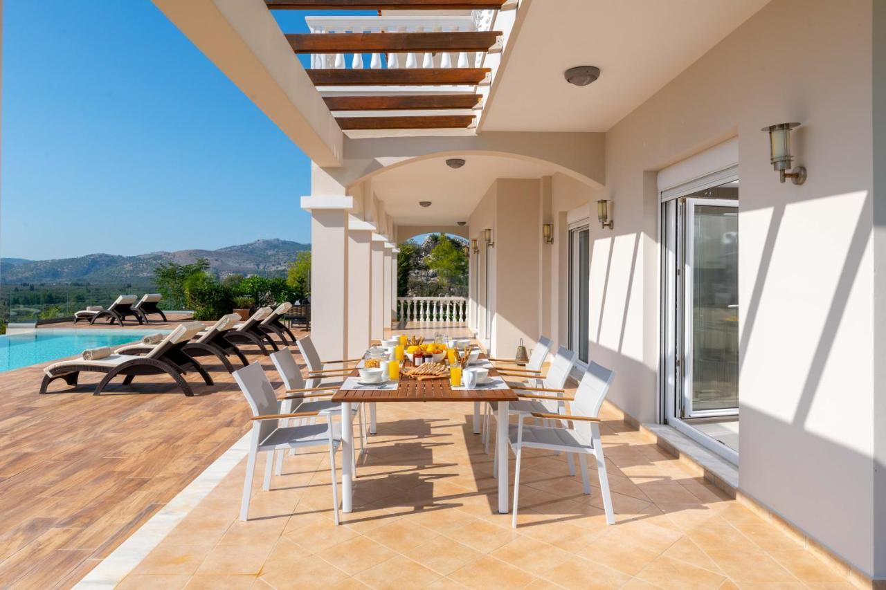 Villa Kamos Archangelos  Luaran gambar